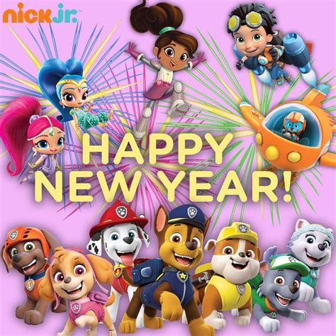 nickelodeon happy new year|nick jr new year.